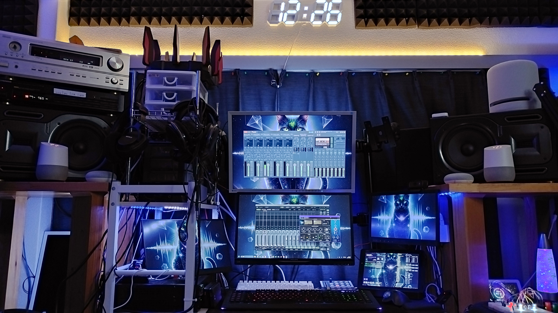 KuroNekoMusicStudio 作業環境 1